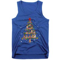 Cute Belgium Shepherd Dog Christmas Tree Gift Decoration Xmas Gift Tank Top