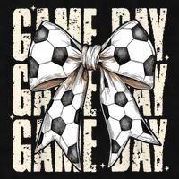 Coquette Bow Soccer Funny Game Day Soccer Ladies PosiCharge Tri-Blend Wicking Tank