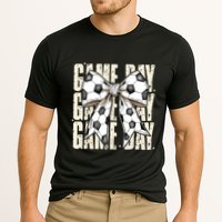 Coquette Bow Soccer Funny Game Day Soccer Performance Shirt
