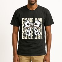 Coquette Bow Soccer Funny Game Day Soccer Tall T-Shirt