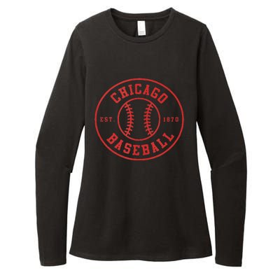 Chicago Baseball Seventh Inning Stretch Gameday Fan Gear Womens CVC Long Sleeve Shirt