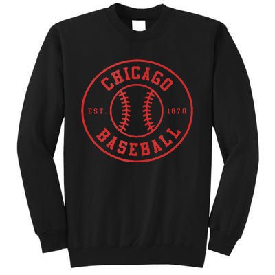 Chicago Baseball Seventh Inning Stretch Gameday Fan Gear Tall Sweatshirt