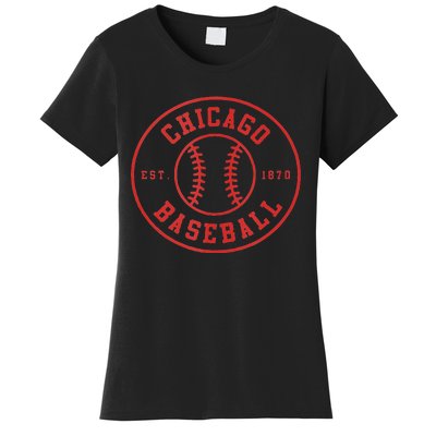 Chicago Baseball Seventh Inning Stretch Gameday Fan Gear Women's T-Shirt