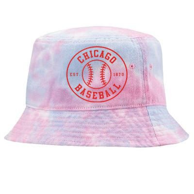 Chicago Baseball Seventh Inning Stretch Gameday Fan Gear Tie-Dyed Bucket Hat