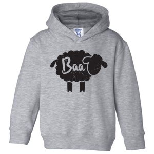 Cute Baa Sheepp Sound Black Sheepp Toy Lovers Gift Toddler Hoodie