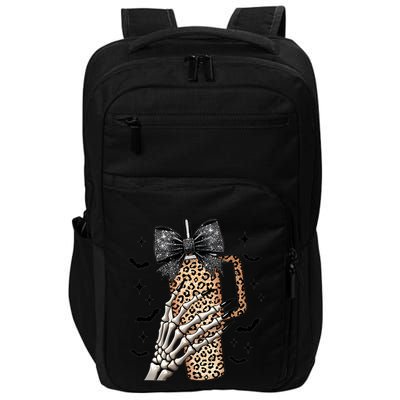 Coquette Bow Skeleton Bougie Impact Tech Backpack