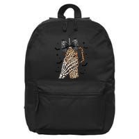 Coquette Bow Skeleton Bougie 16 in Basic Backpack