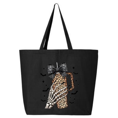 Coquette Bow Skeleton Bougie 25L Jumbo Tote