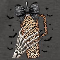 Coquette Bow Skeleton Bougie Vector Backpack