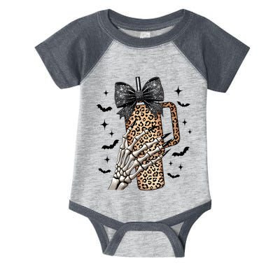 Coquette Bow Skeleton Bougie Infant Baby Jersey Bodysuit