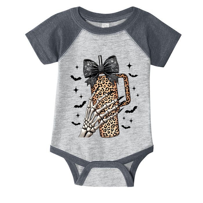 Coquette Bow Skeleton Bougie Infant Baby Jersey Bodysuit