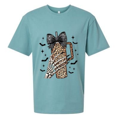 Coquette Bow Skeleton Bougie Sueded Cloud Jersey T-Shirt