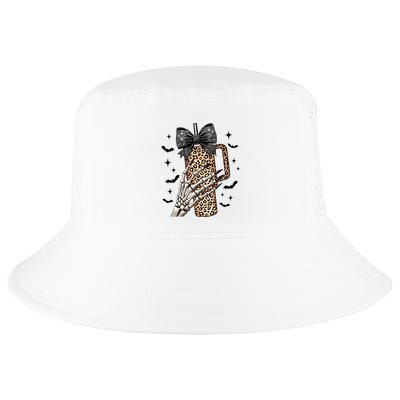 Coquette Bow Skeleton Bougie Cool Comfort Performance Bucket Hat