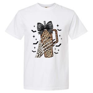 Coquette Bow Skeleton Bougie Garment-Dyed Heavyweight T-Shirt