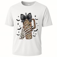 Coquette Bow Skeleton Bougie Performance Shirt