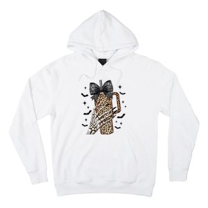 Coquette Bow Skeleton Bougie Hoodie