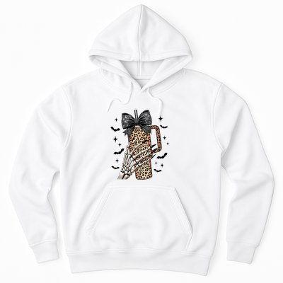Coquette Bow Skeleton Bougie Hoodie