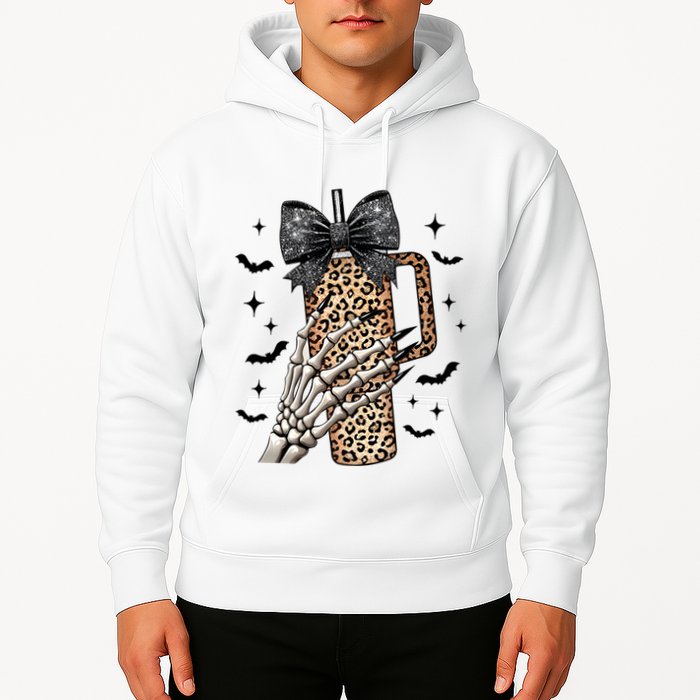 Coquette Bow Skeleton Bougie Hoodie