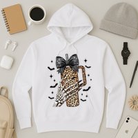 Coquette Bow Skeleton Bougie Hoodie