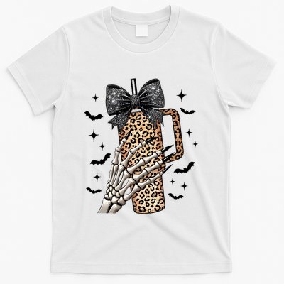 Coquette Bow Skeleton Bougie T-Shirt