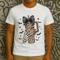 Coquette Bow Skeleton Bougie T-Shirt