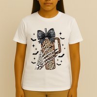 Coquette Bow Skeleton Bougie T-Shirt