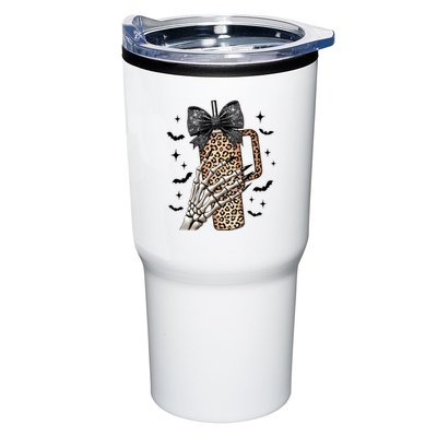 Coquette Bow Skeleton Bougie Tumbler
