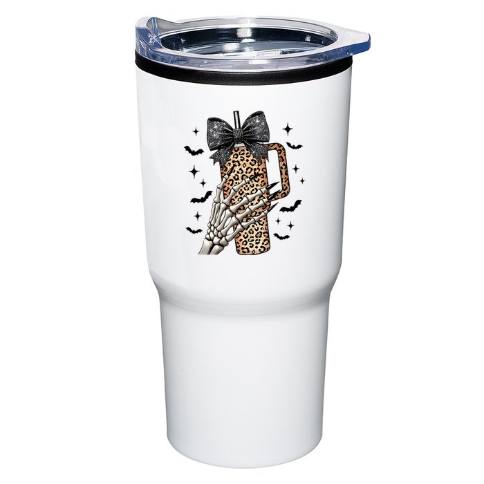 Coquette Bow Skeleton Bougie Tumbler