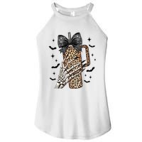 Coquette Bow Skeleton Bougie Women's Perfect Tri Rocker Tank