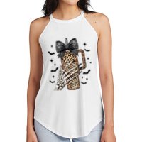 Coquette Bow Skeleton Bougie Women's Perfect Tri Rocker Tank
