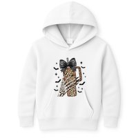Coquette Bow Skeleton Bougie Kids Hoodie