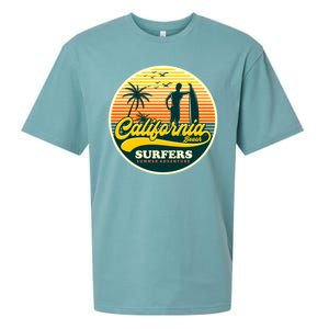 California Beach Surfers Summer Sueded Cloud Jersey T-Shirt