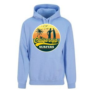 California Beach Surfers Summer Unisex Surf Hoodie