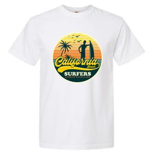 California Beach Surfers Summer Garment-Dyed Heavyweight T-Shirt