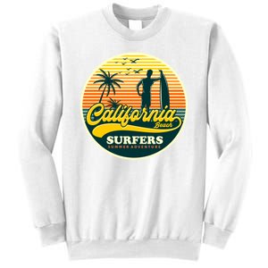 California Beach Surfers Summer Sweatshirt