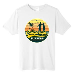 California Beach Surfers Summer Tall Fusion ChromaSoft Performance T-Shirt