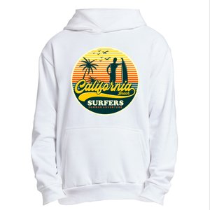 California Beach Surfers Summer Urban Pullover Hoodie