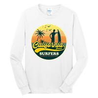 California Beach Surfers Summer Tall Long Sleeve T-Shirt