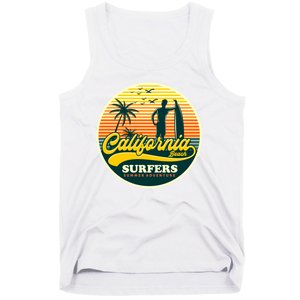 California Beach Surfers Summer Tank Top