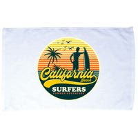 California Beach Surfers Summer Microfiber Hand Towel