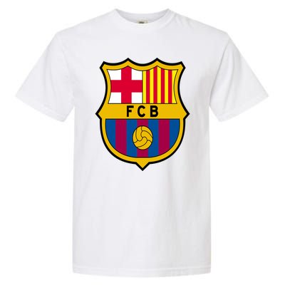 Cool Barcelona Soccer Jersey Garment-Dyed Heavyweight T-Shirt