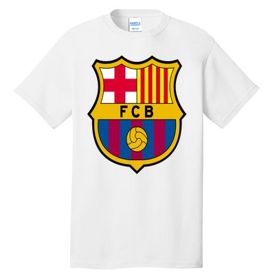 Cool Barcelona Soccer Jersey Tall T-Shirt