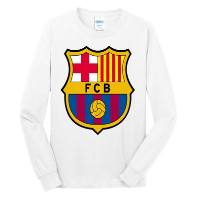 Cool Barcelona Soccer Jersey Tall Long Sleeve T-Shirt