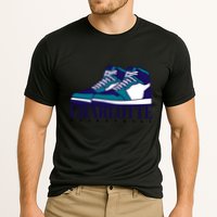 Charlotte Basketball Sneakers Cooling Performance Crew T-Shirt