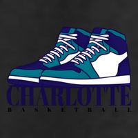 Charlotte Basketball Sneakers Adult Drive Performance Visor