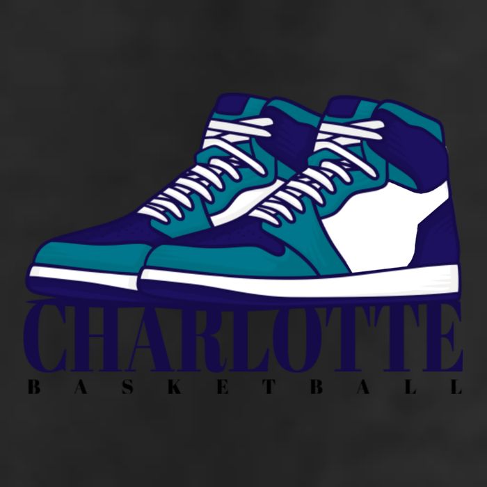 Charlotte Basketball Sneakers Adult Drive Performance Visor