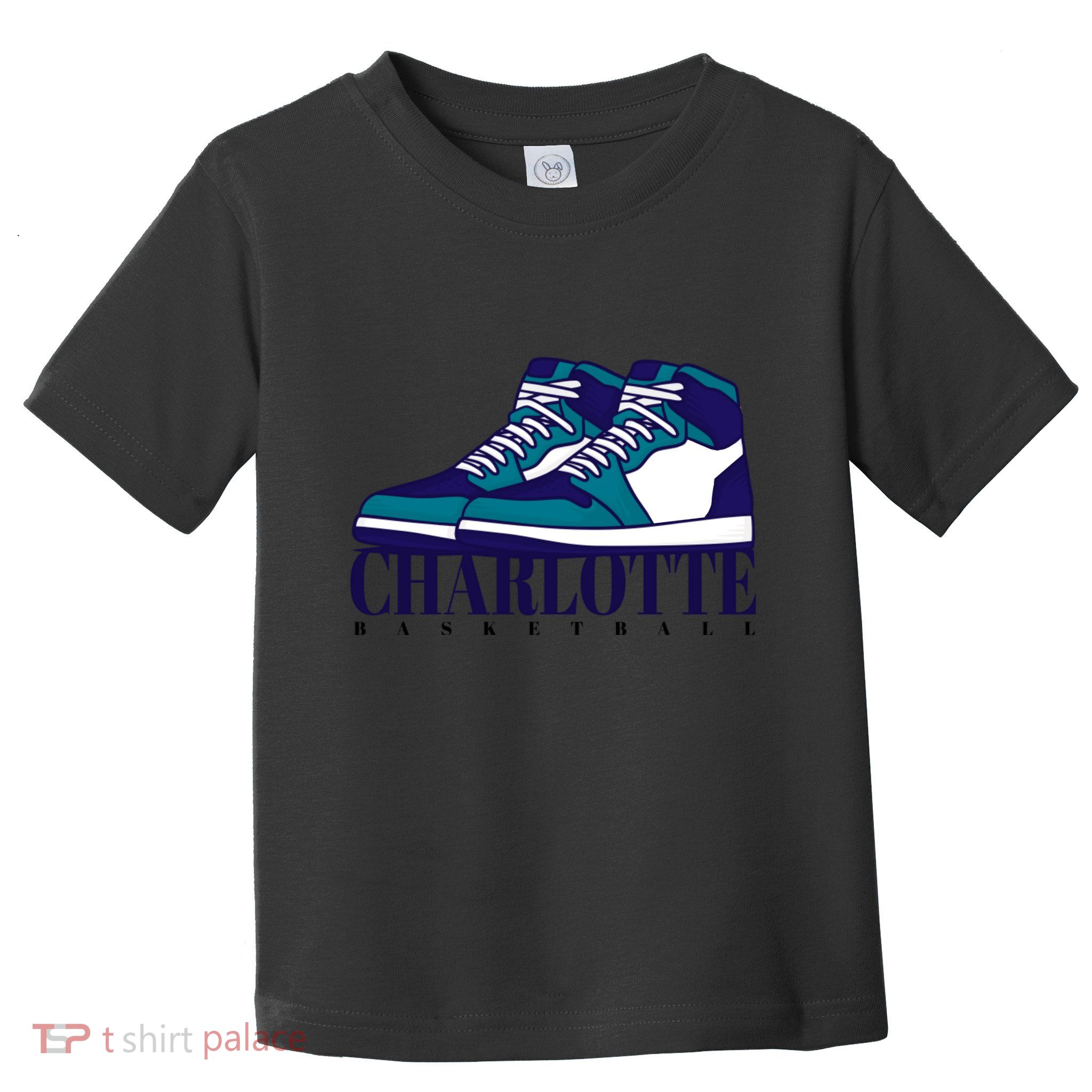 Charlotte Basketball Sneakers Toddler T-Shirt