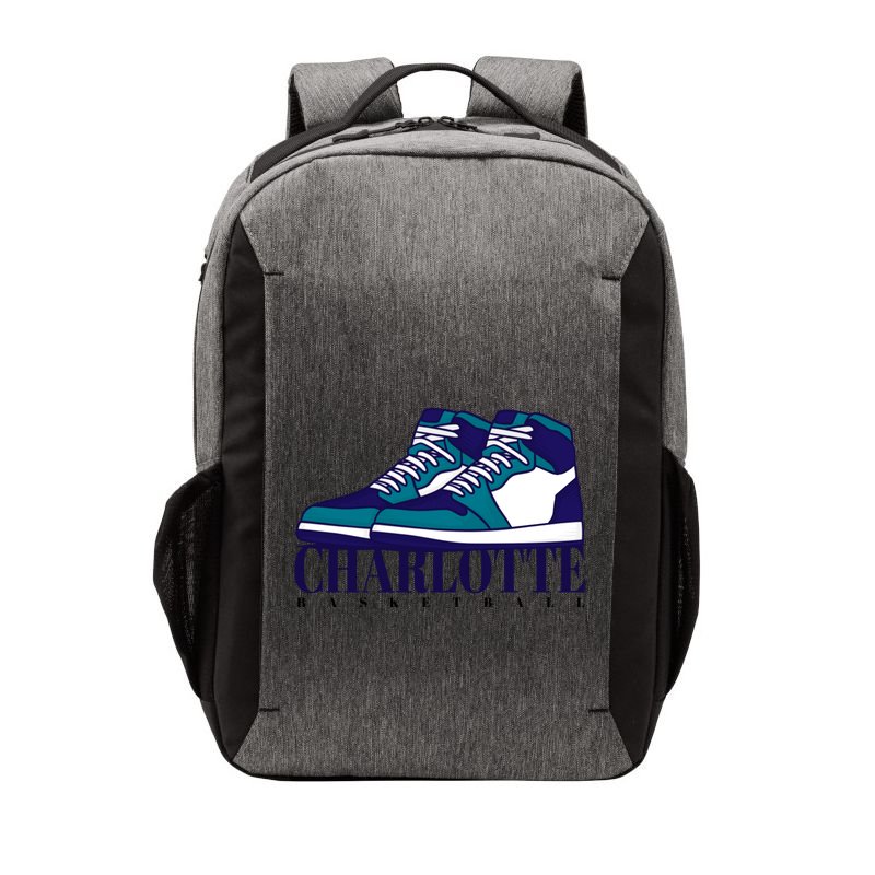 Charlotte Basketball Sneakers Vector Backpack