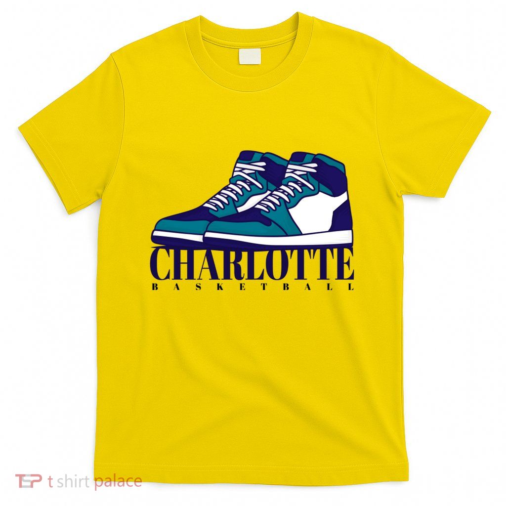 Charlotte Basketball Sneakers T-Shirt