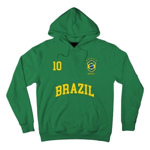 Cool Brazil Soccer Jersey Hoodie